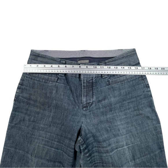 GAP Women's Curvy Fit Flared Leg Pants Size 10 Cotton Blend Stretch - Picture 4 of 9